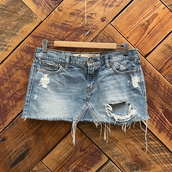 Hollister Dresses & Skirts - Denim Hollister Skirt